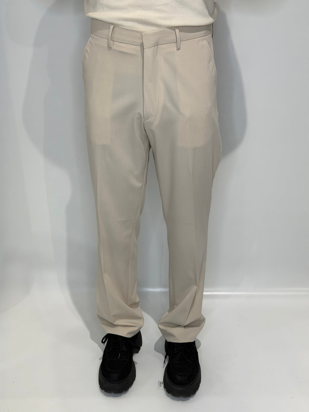 Pantalone Fondo Ampio Panna