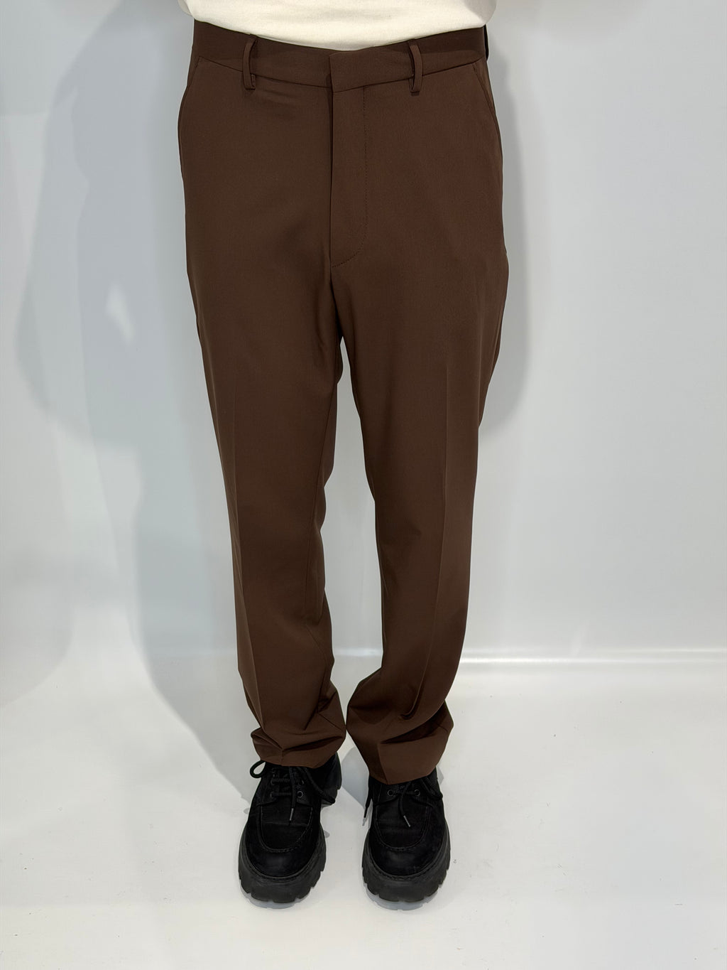 Pantalone Fondo Ampio Caffè