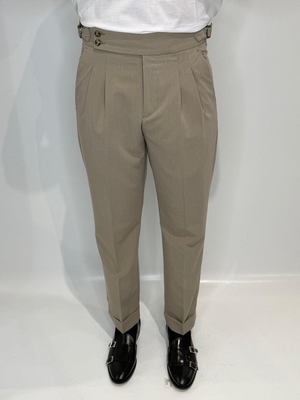 Pantalone Fibietta Beige
