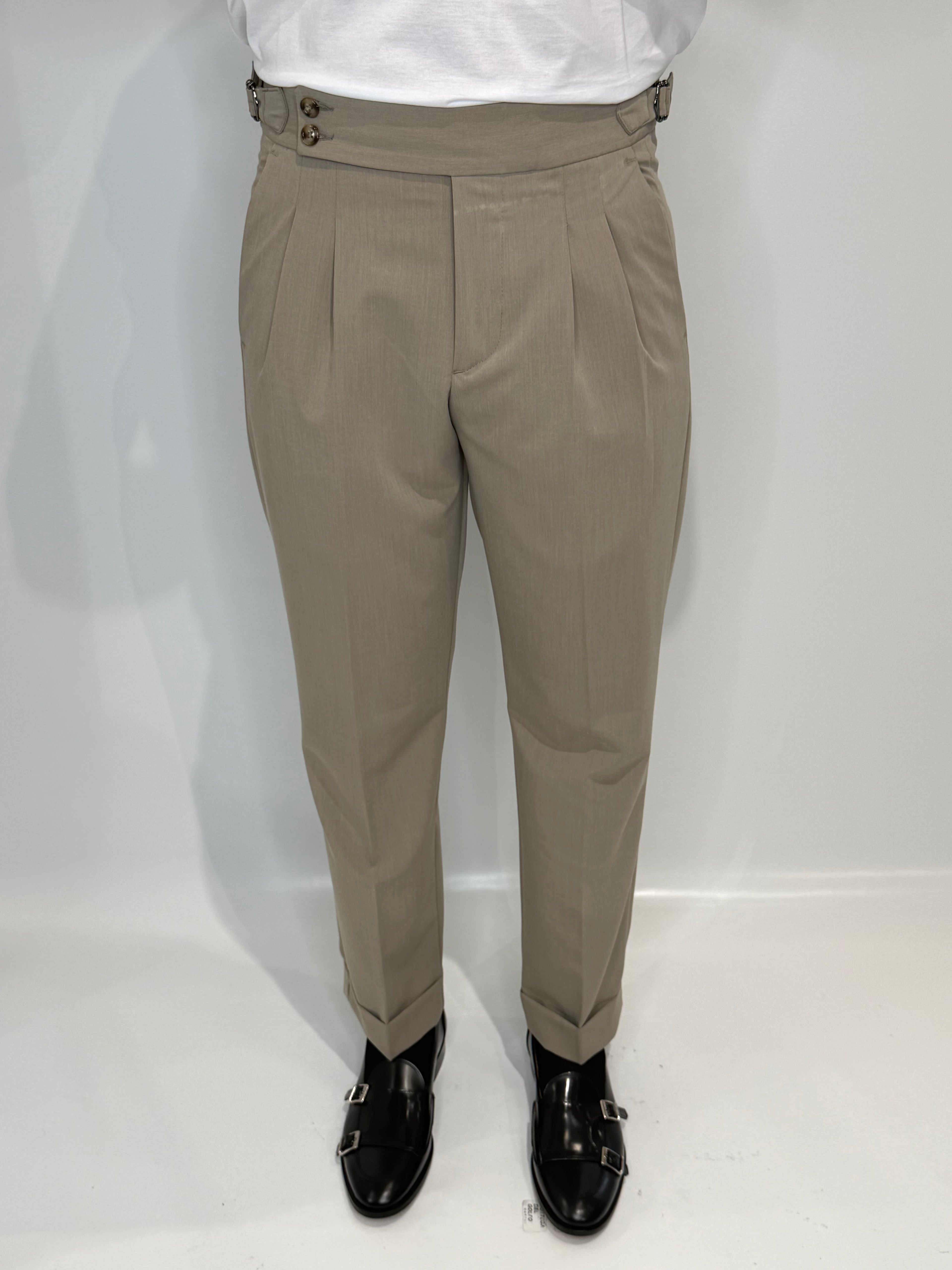 Pantalone Fibietta Beige