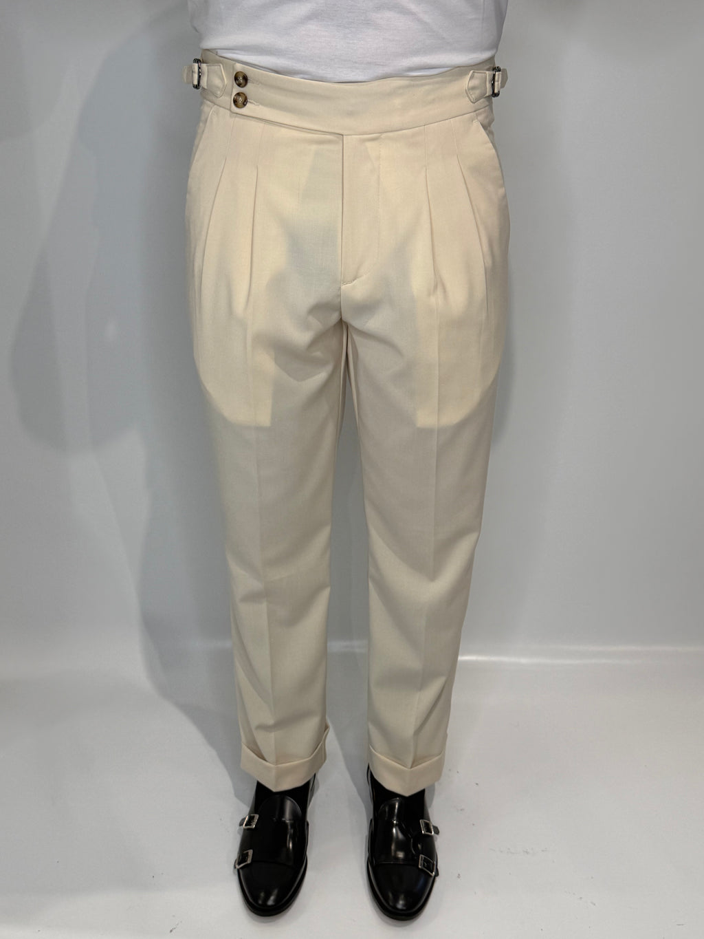 Pantalone Fibietta Panna