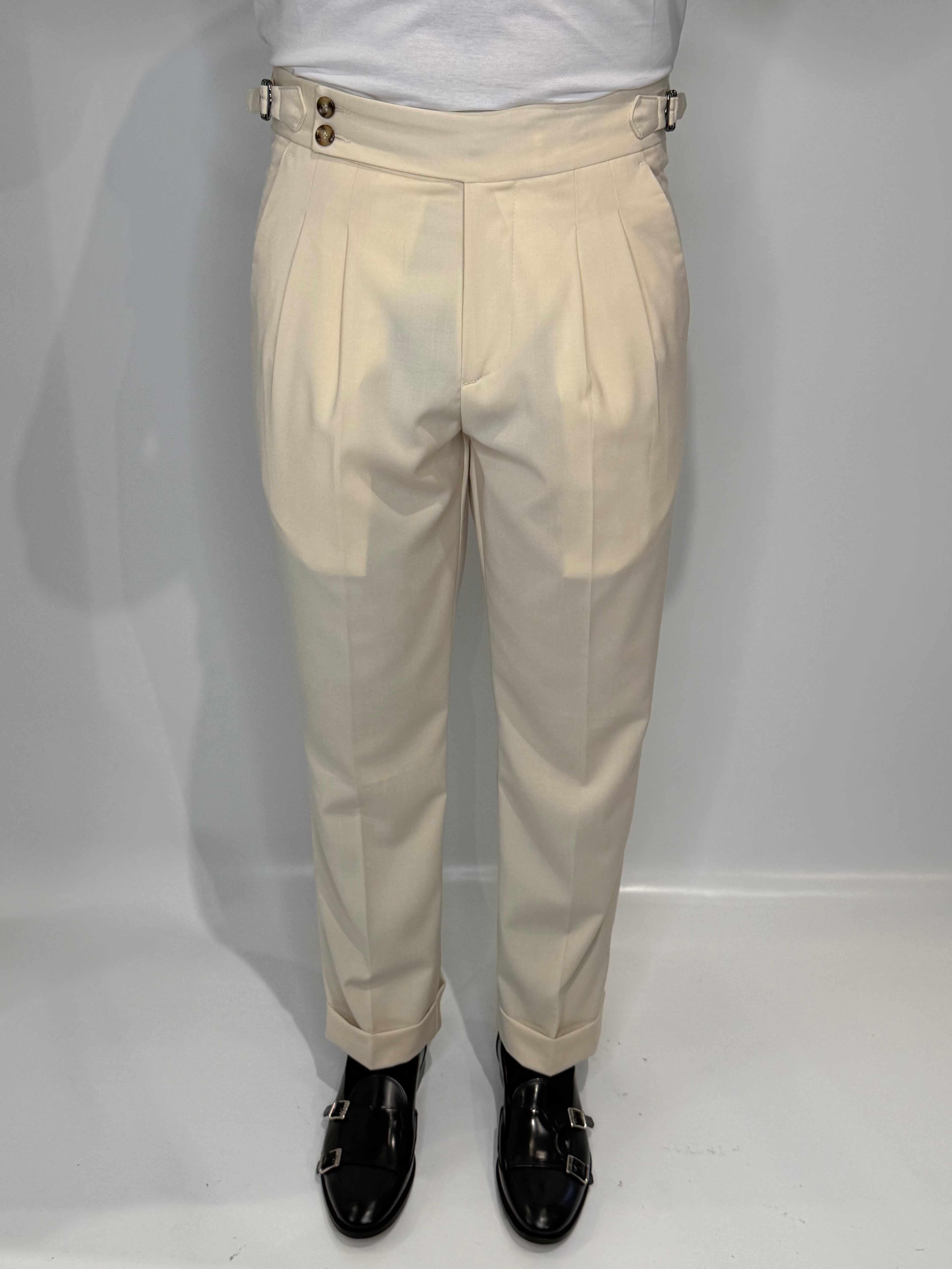 Pantalone Fibietta Panna