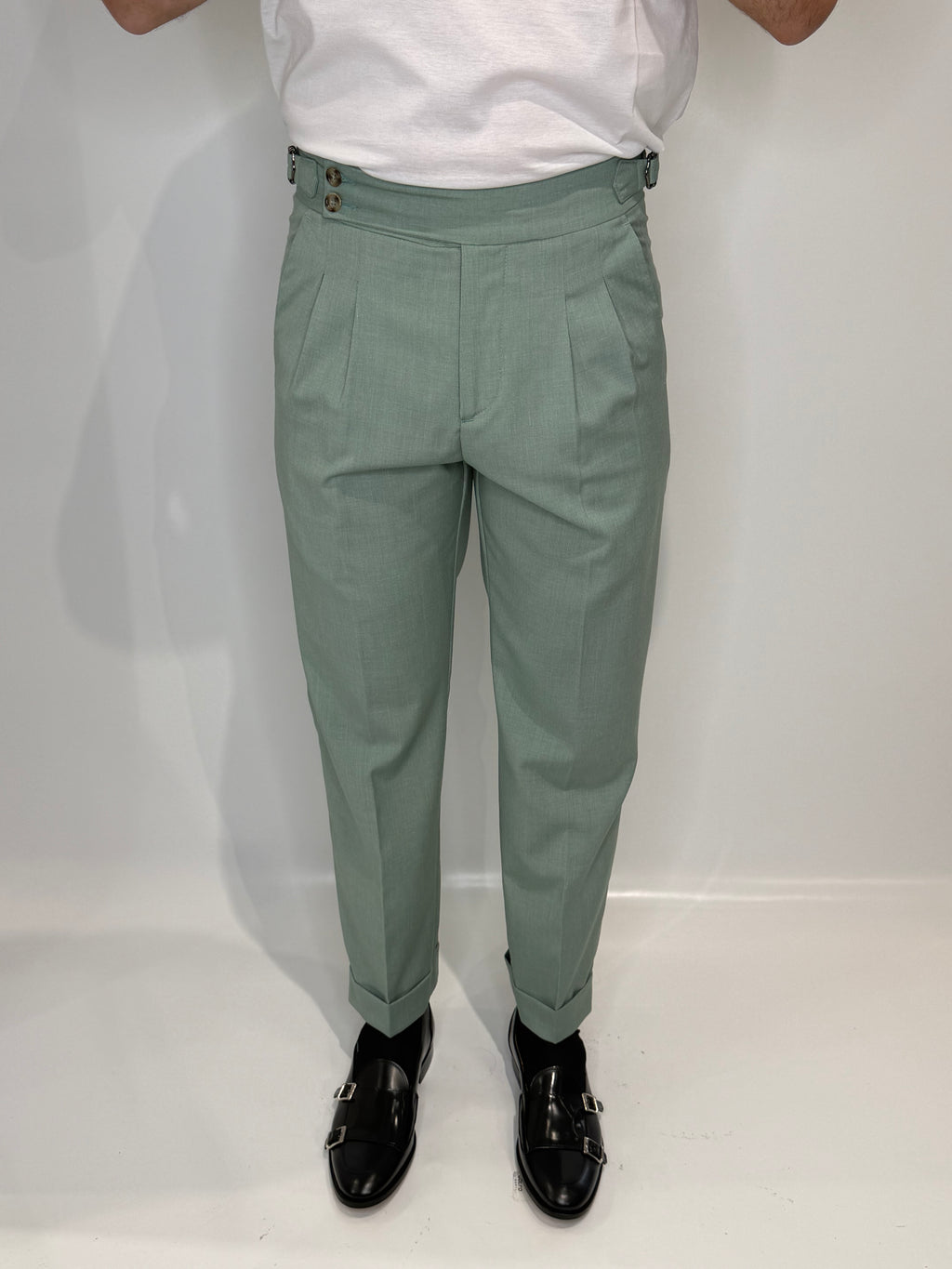 Pantalone Fibietta Verde