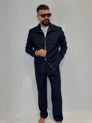 Midnight Blue Zip Co-ord