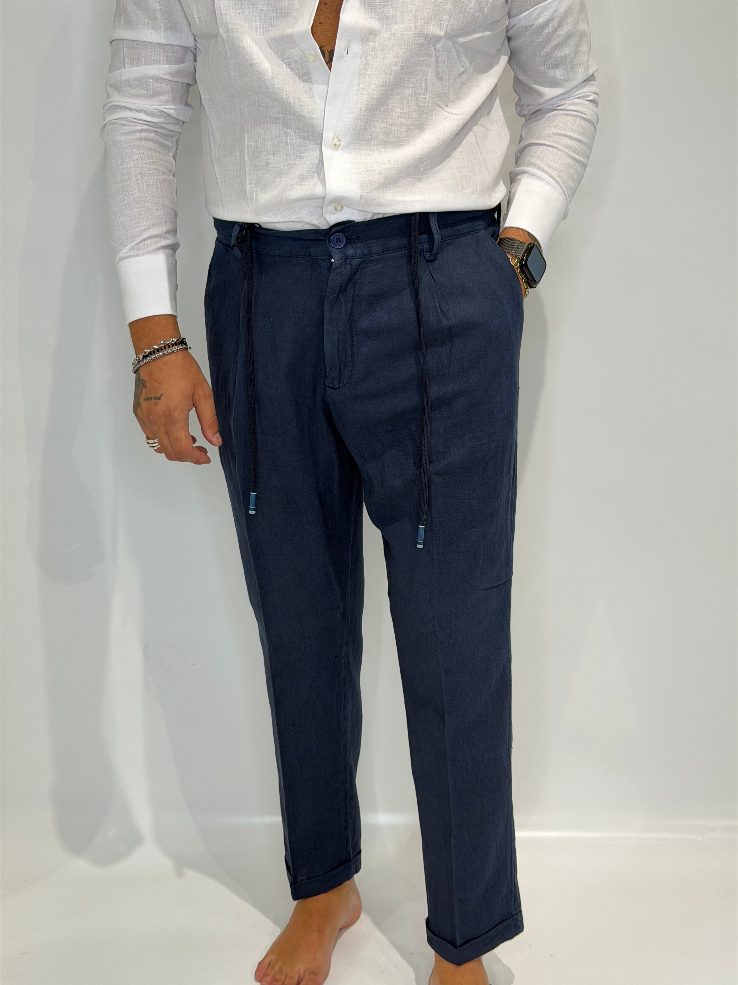 Laccetto Lino Blu