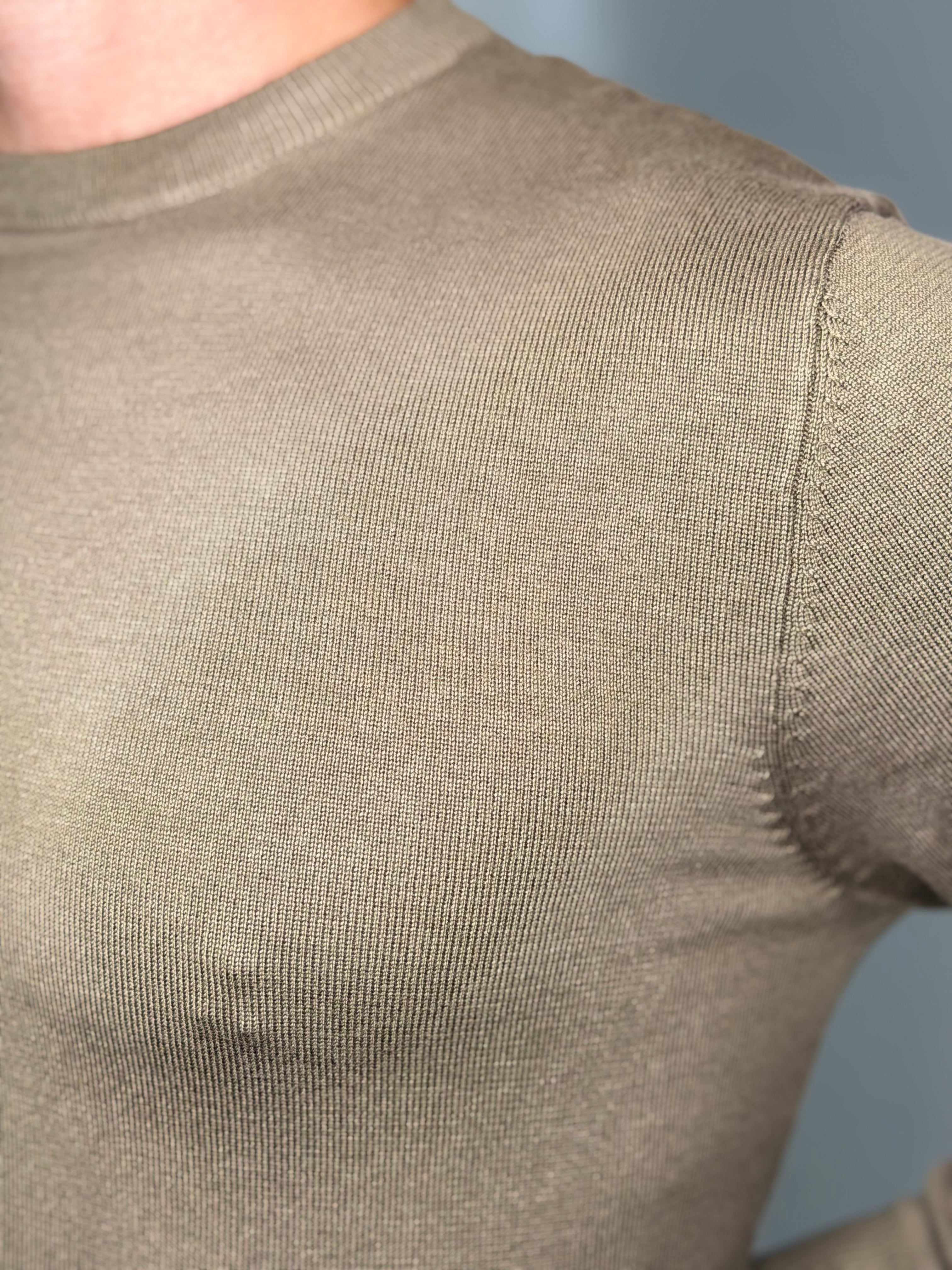 Maglione Girocollo Fango