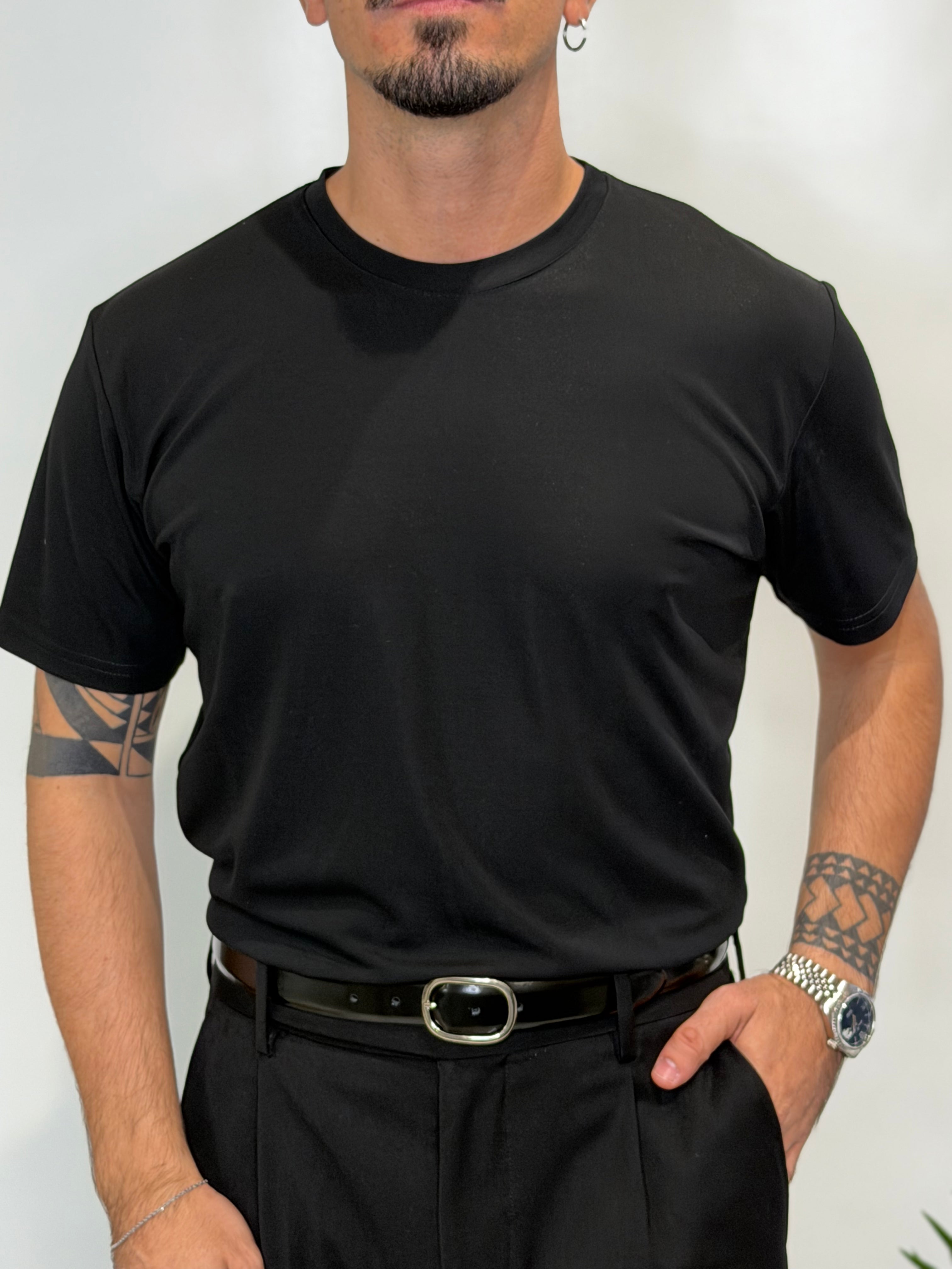 T-shirt Zenigata Nera