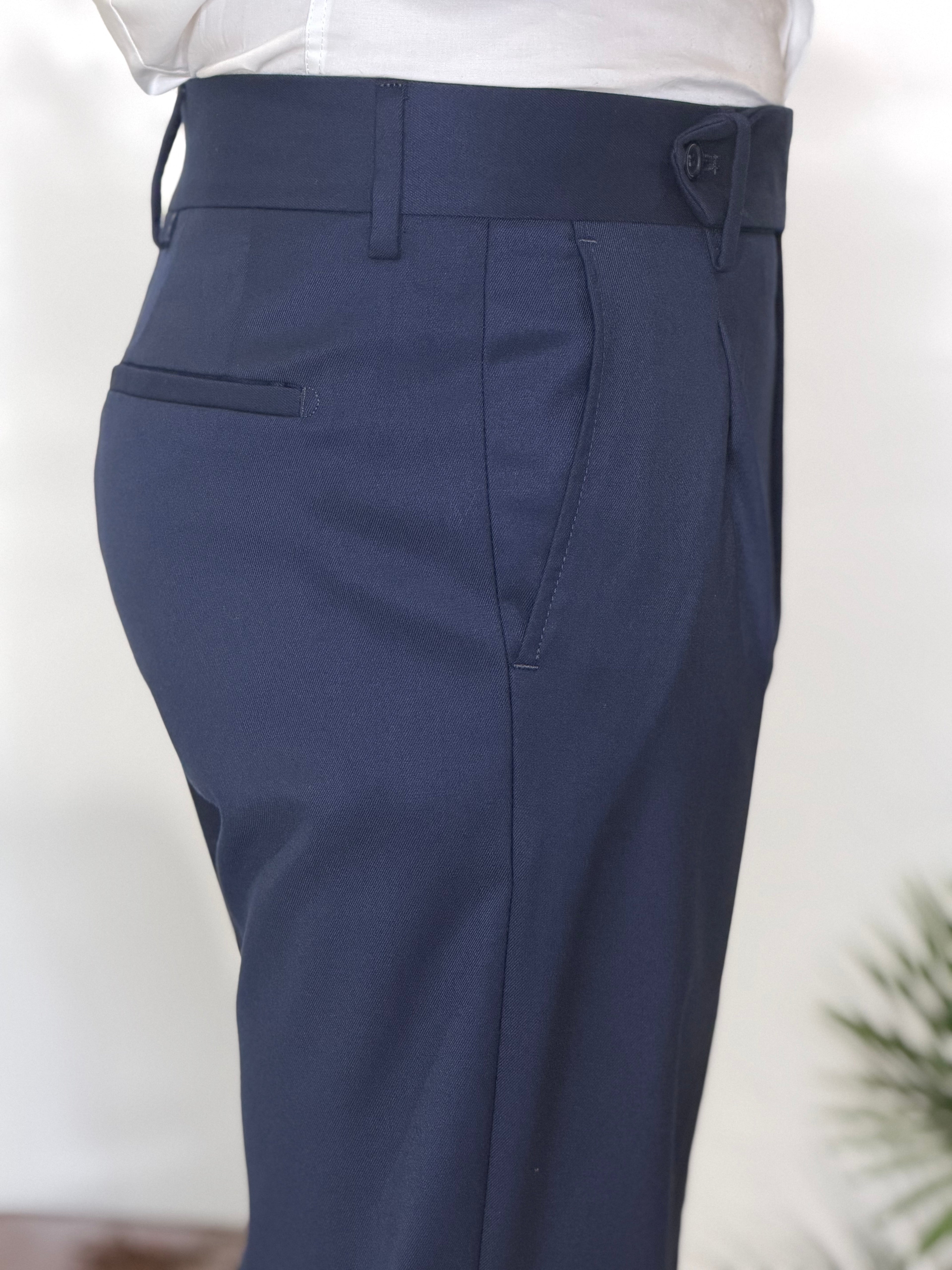 Pantalone Una Pence Blu Midnight Invernale