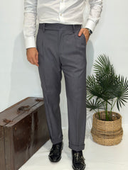 Pantalone Una Pence Grigio Invernale