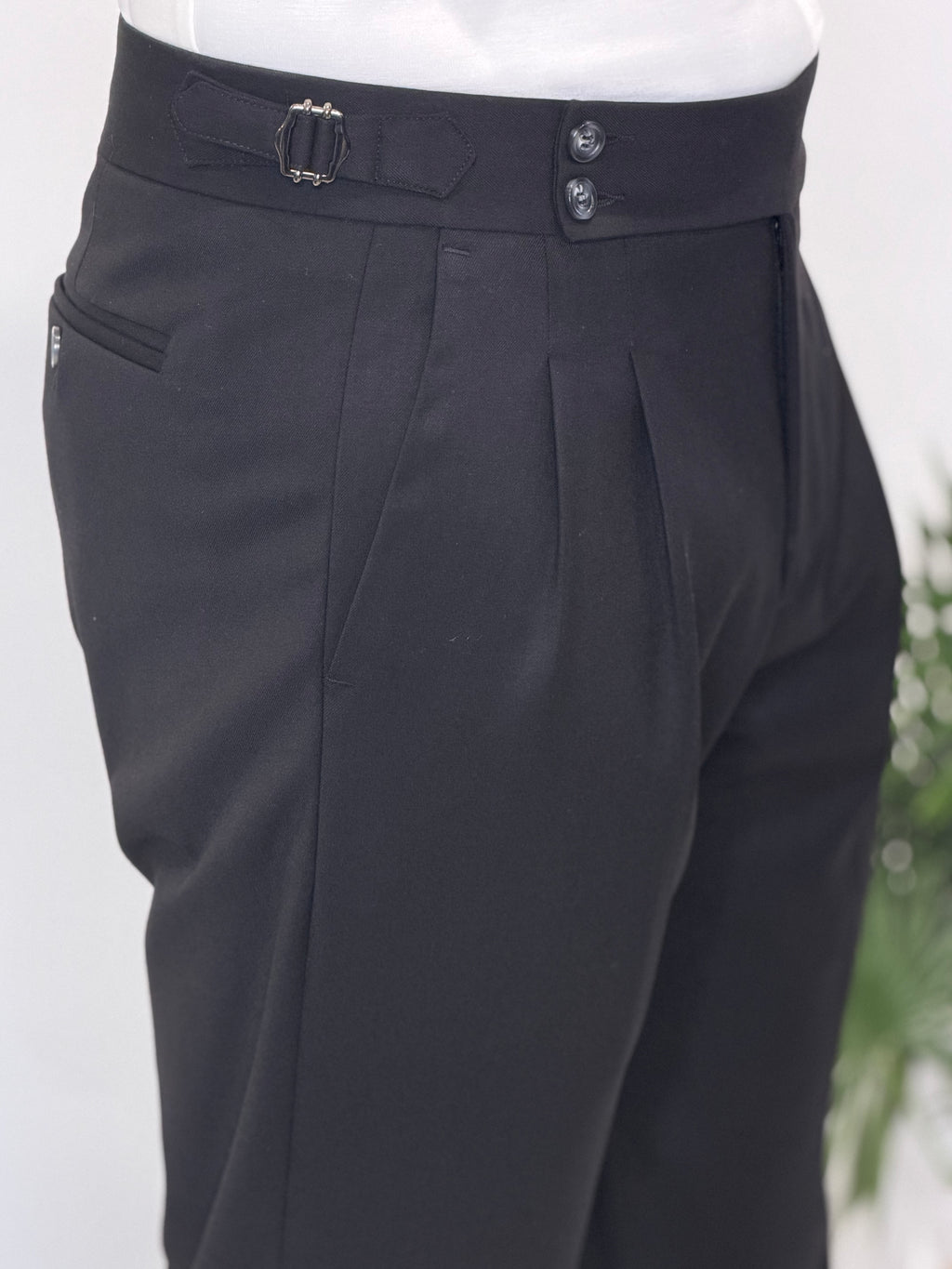 Pantalone Fibietta Nero Invernale