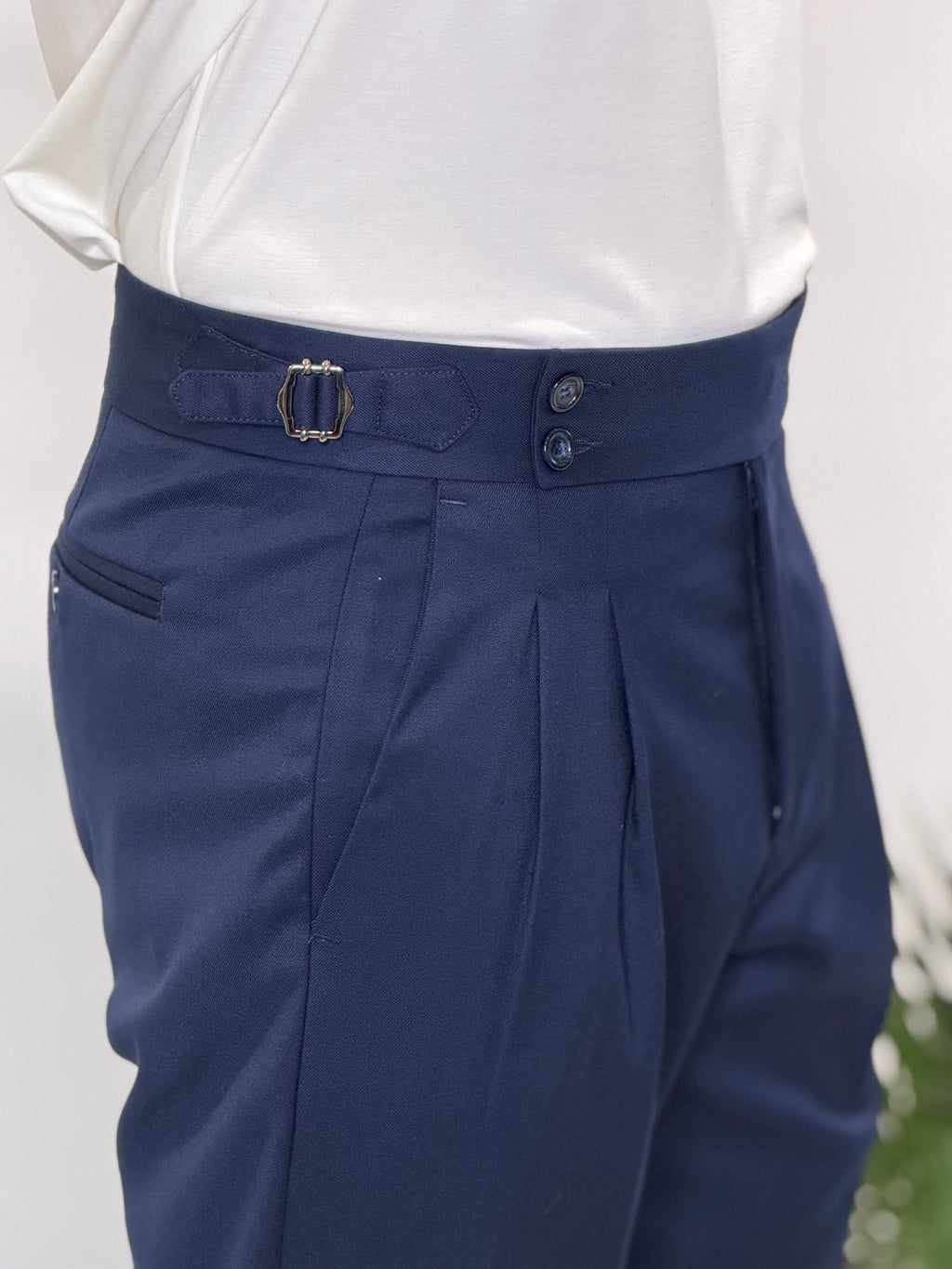 Pantalone Fibietta Blu Midnight Invernale