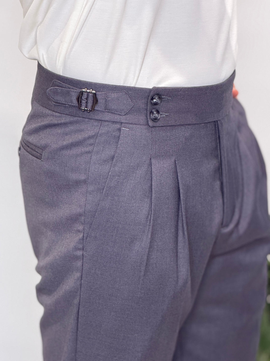 Pantalone Fibietta Grigio Invernale
