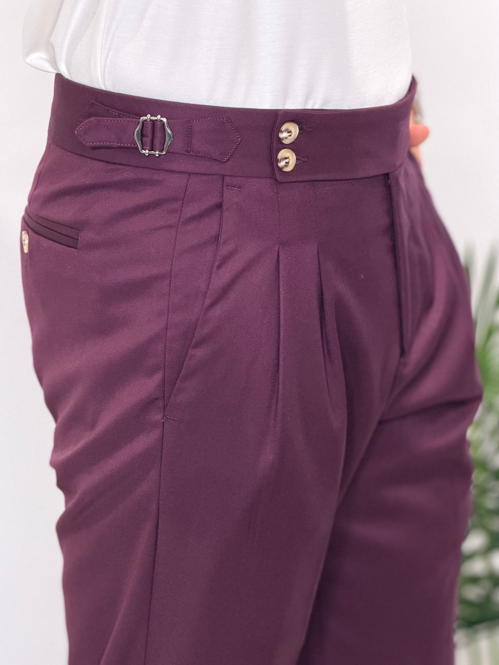Pantalone Fibietta Bordeaux Invernale