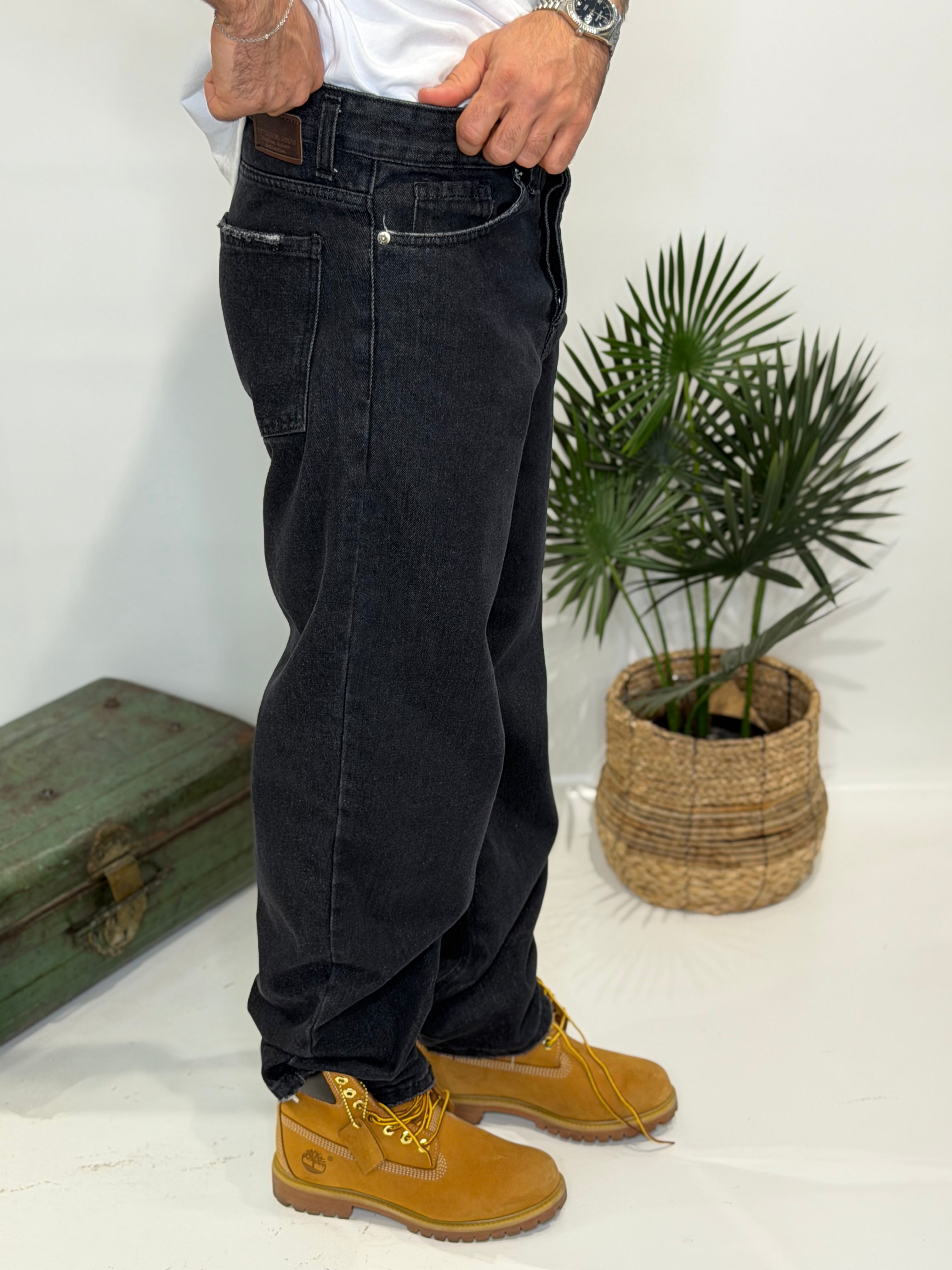 Jeans Baggy Lavaggio Zero 04
