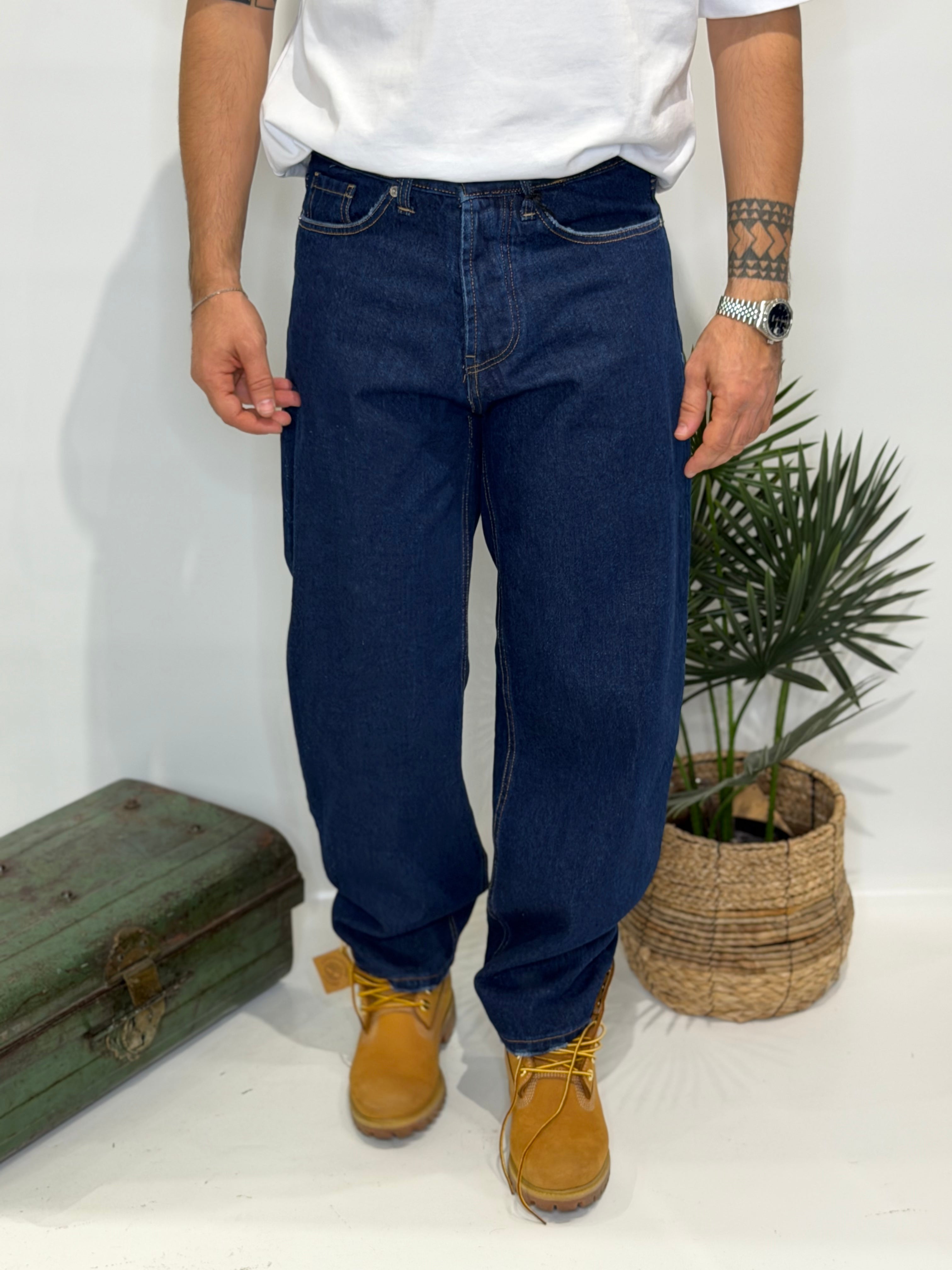 Jeans Baggy Lavaggio Blu 03