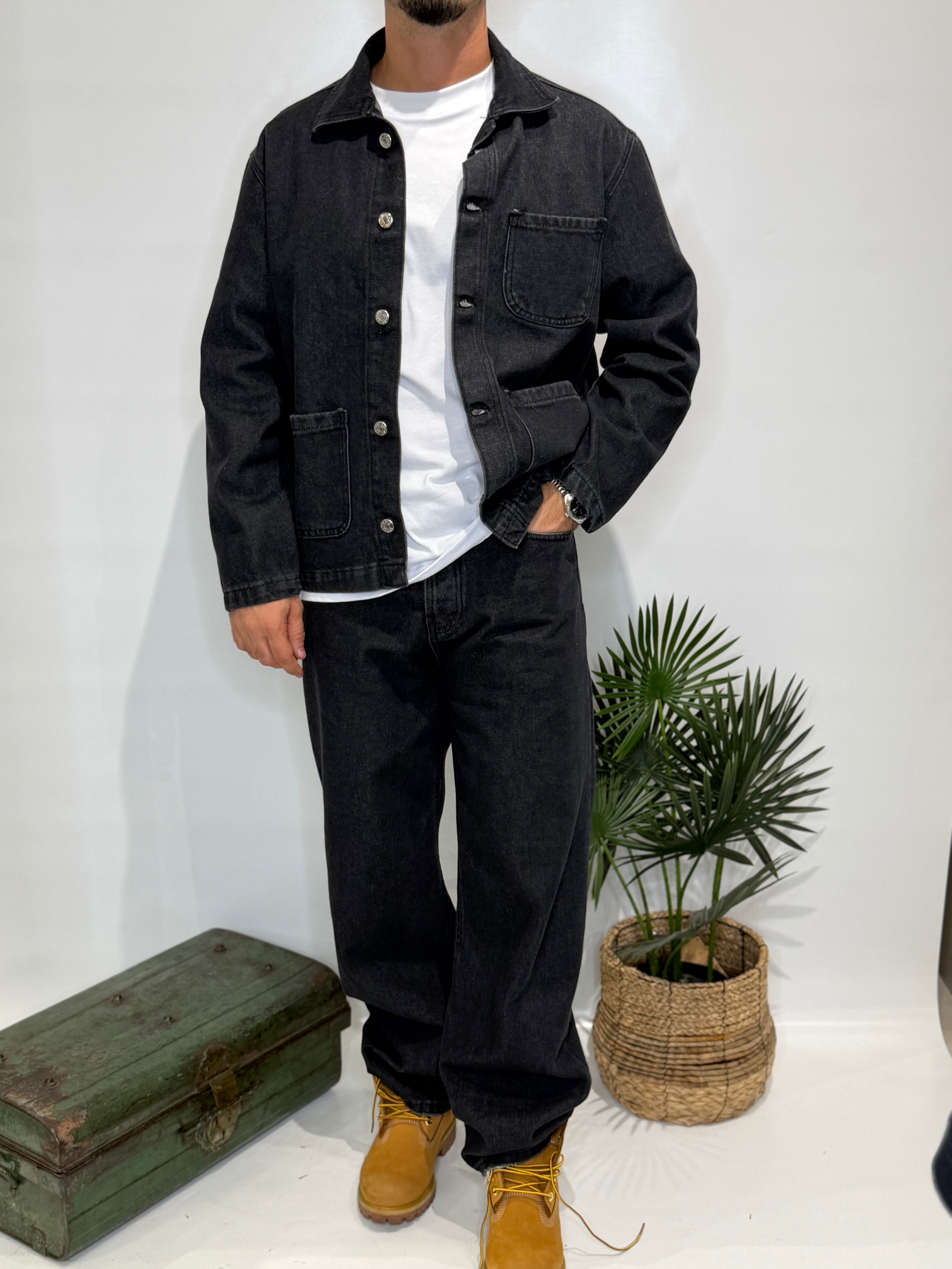 Coordinato Jeans Lavaggio Zero