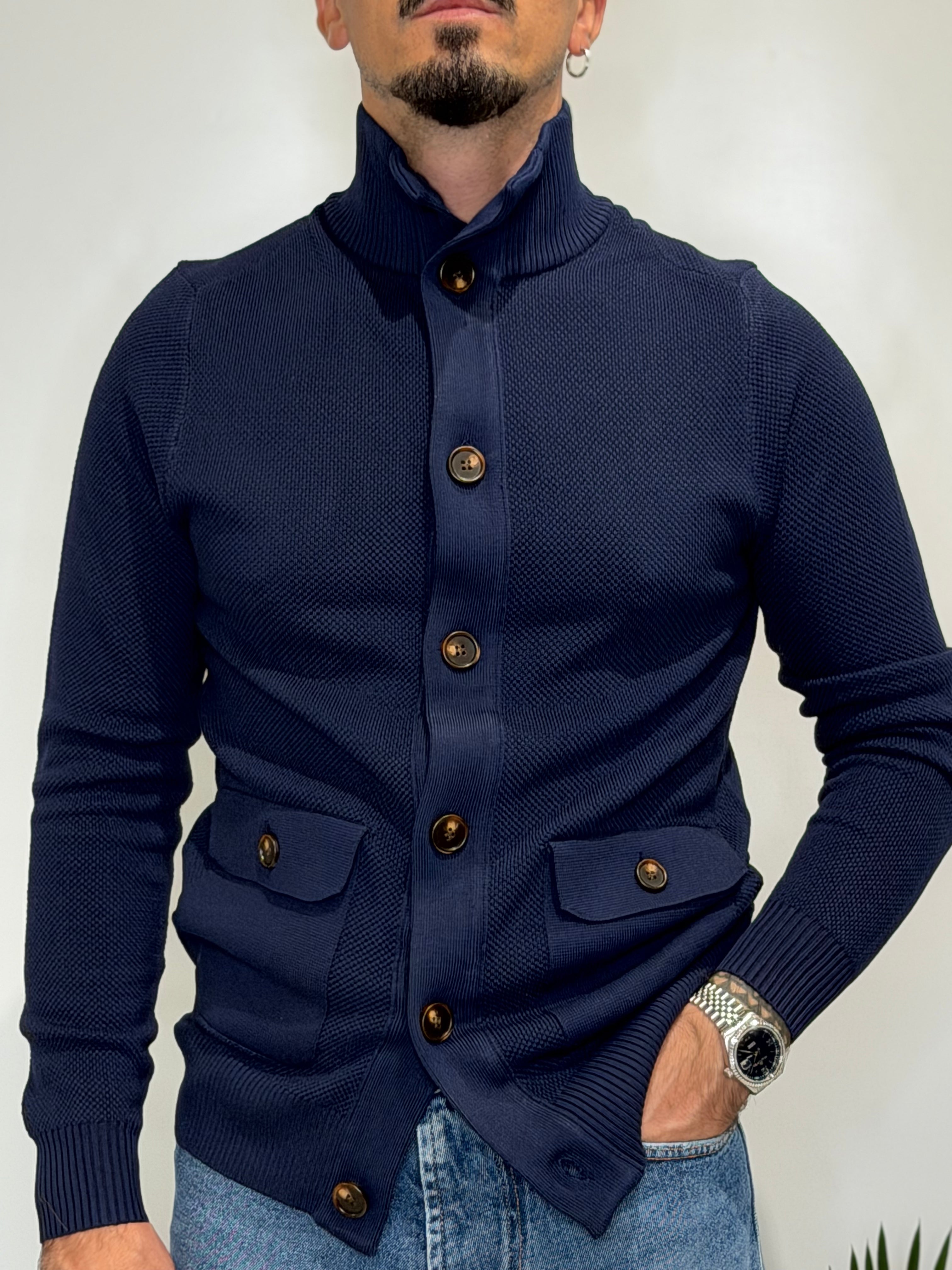 Cardigan Alaska BluMidnight