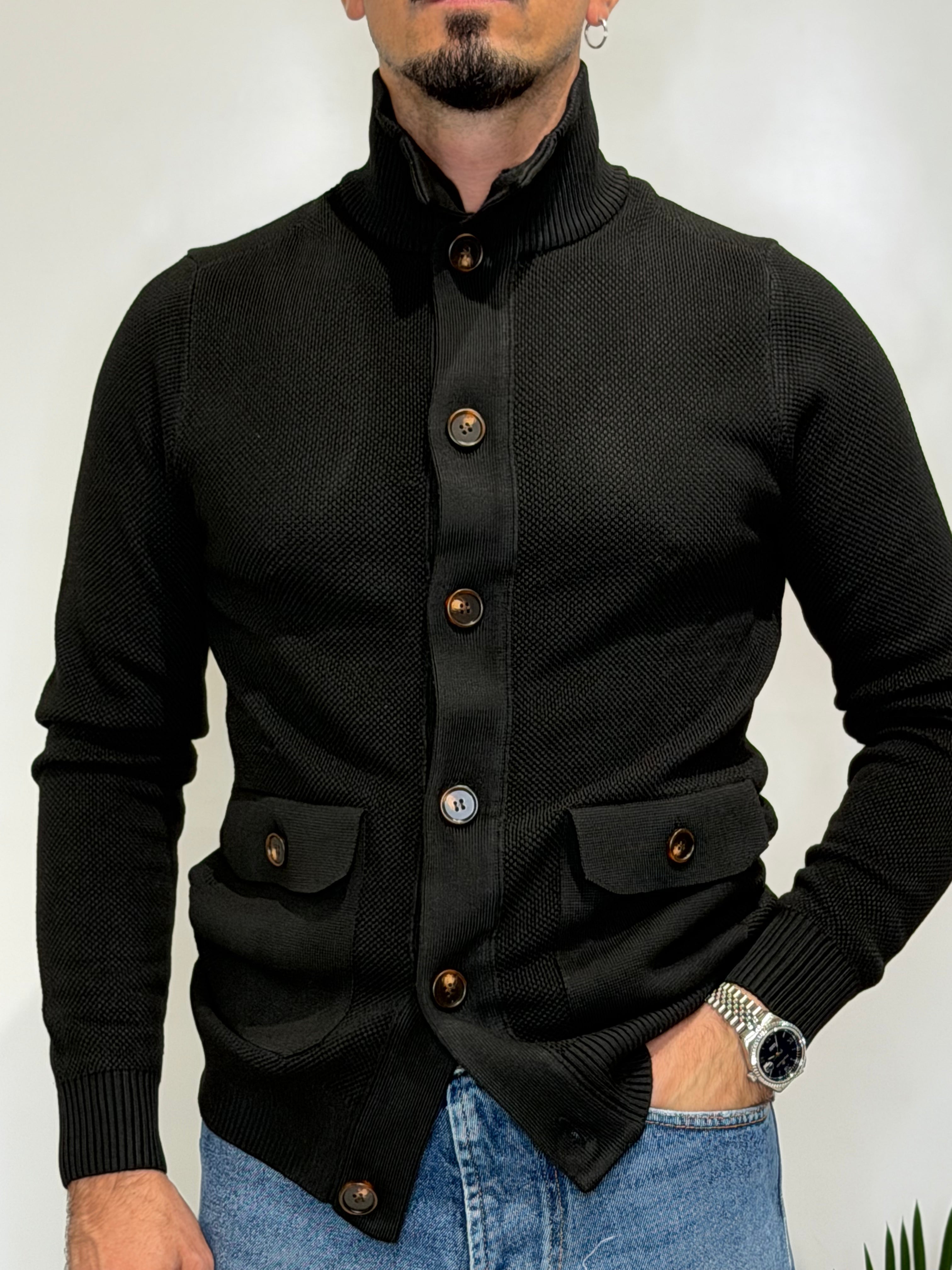 Cardigan Alaska Nero