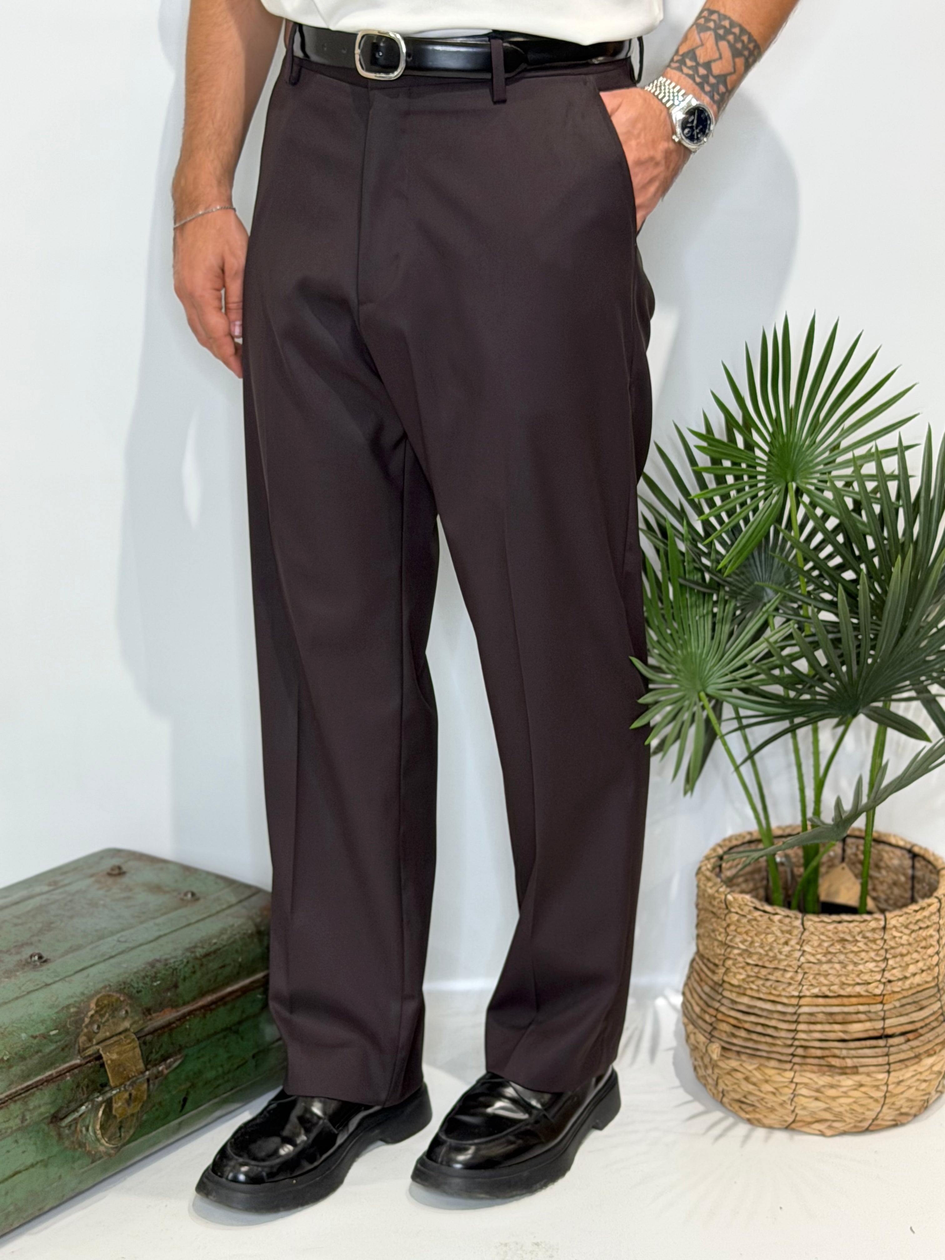 Pantalone Fondo Ampio Moro invernale