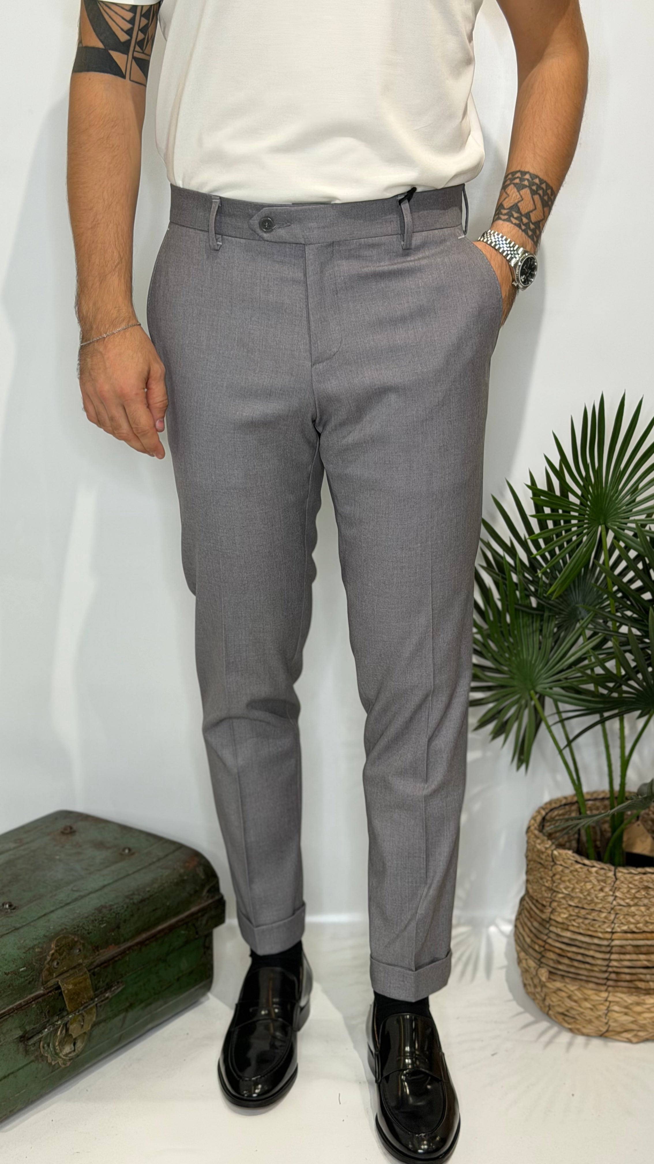 Pantalone Capri Grigio Invernale