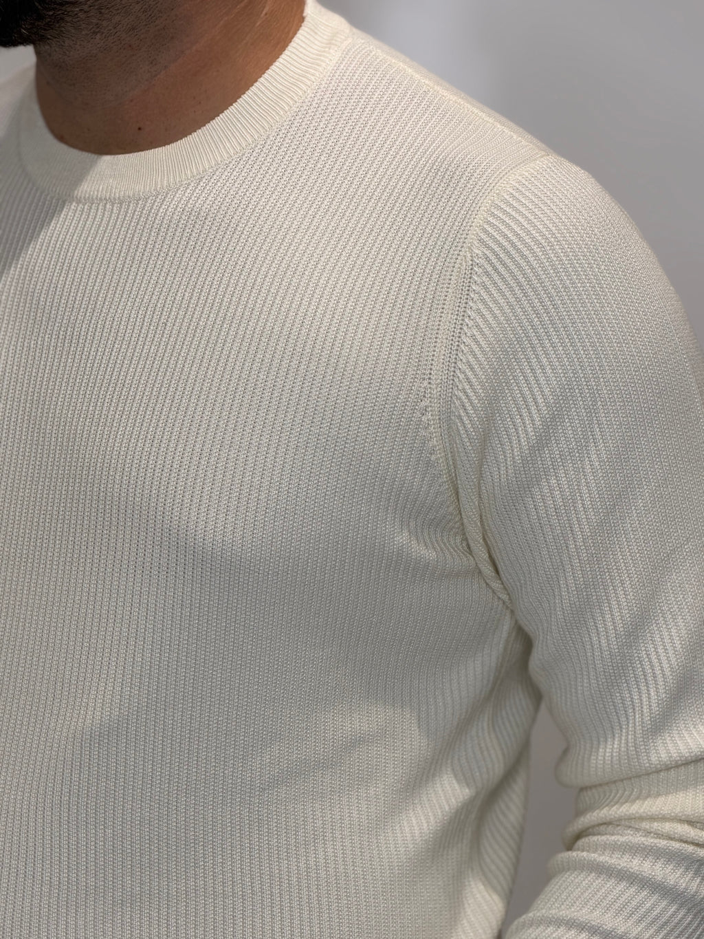 Maglione Costa Inglese Panna