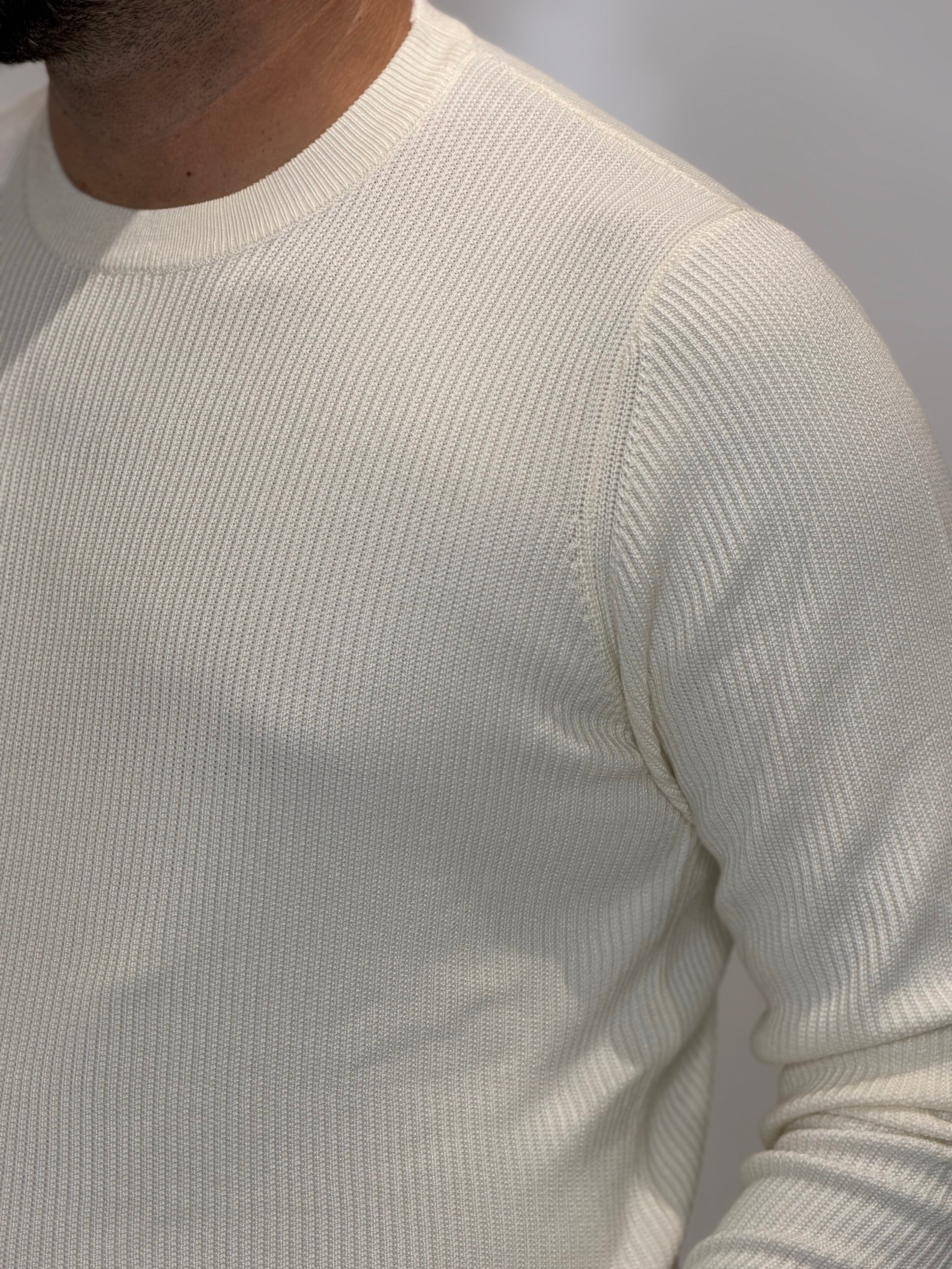 Maglione Costa Inglese Panna