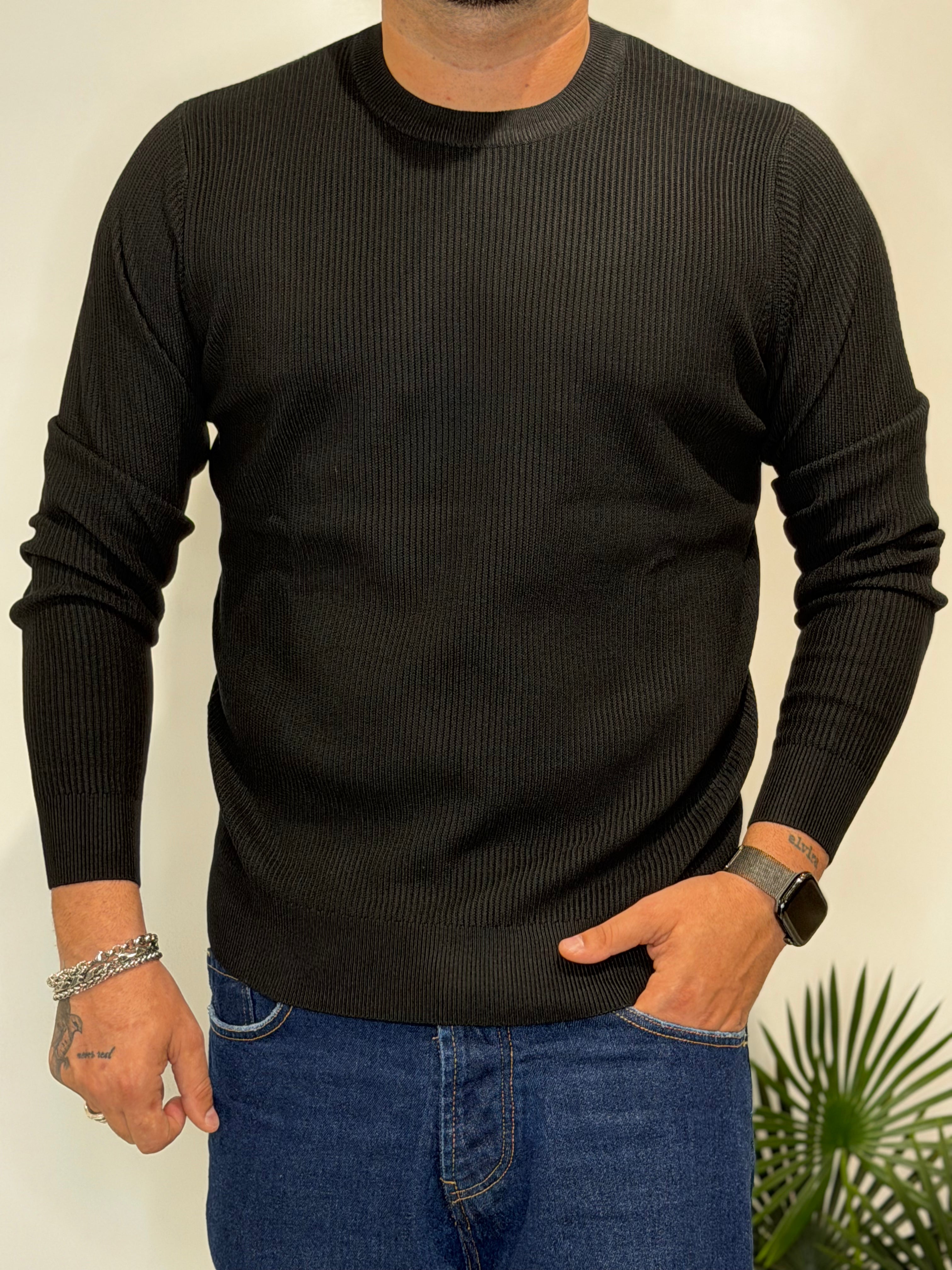 Cream Crew Neck Sweater