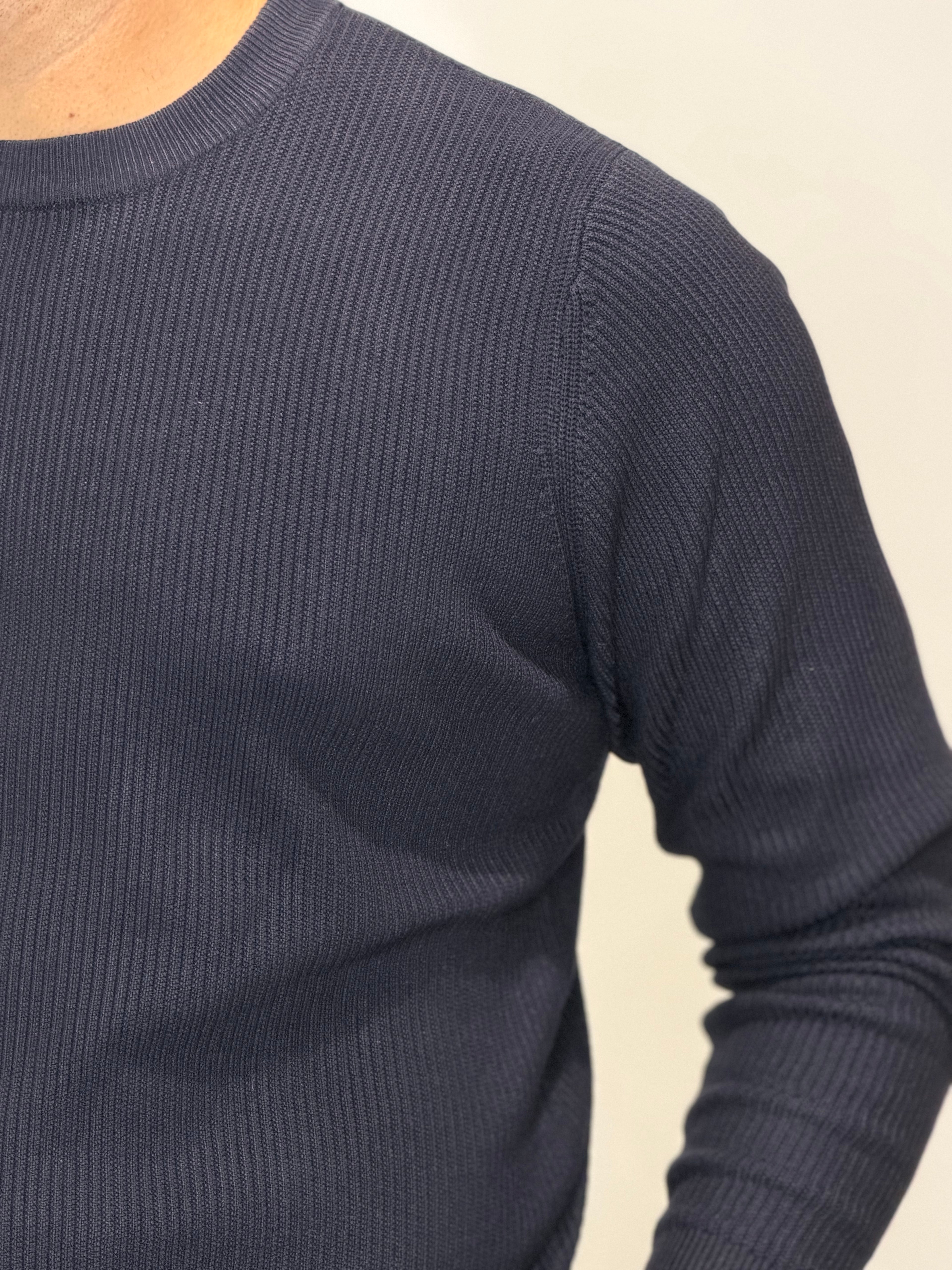 Cream Crew Neck Sweater
