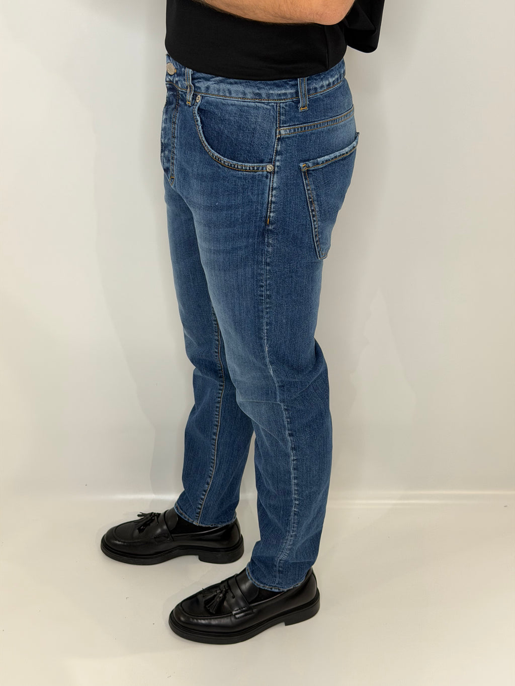 Jeans Regular Lavaggio Chiaro