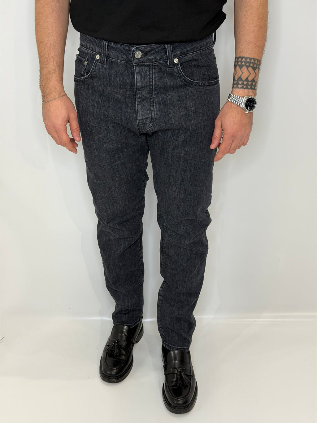 Jeans Regular Grigio