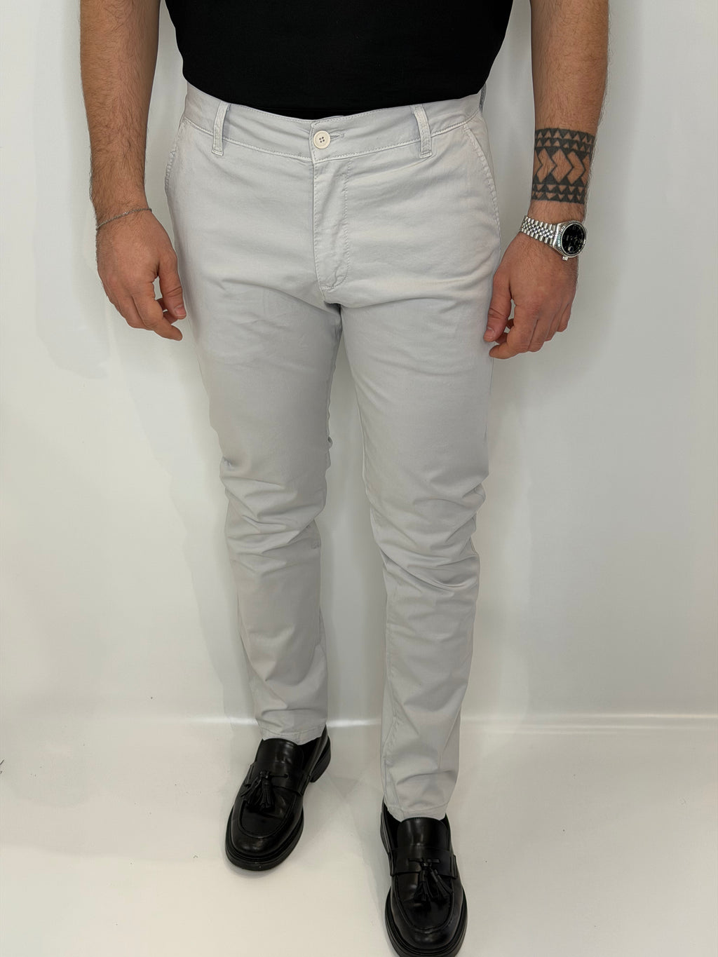 Pantalone Chino Silver