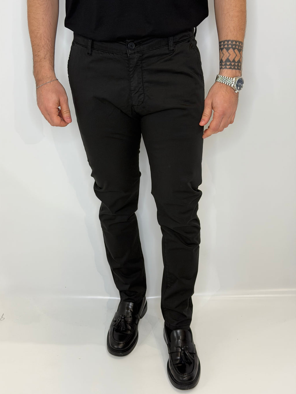 Pantalone Chino Nero
