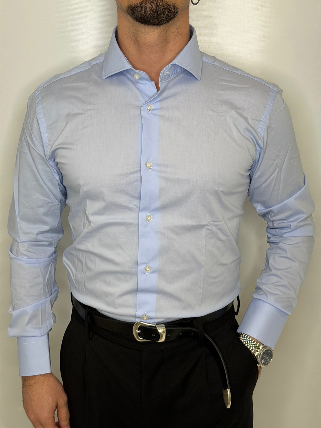 Camicia in Cotone Cielo