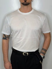 T-shirt Filo Scozia Bianco