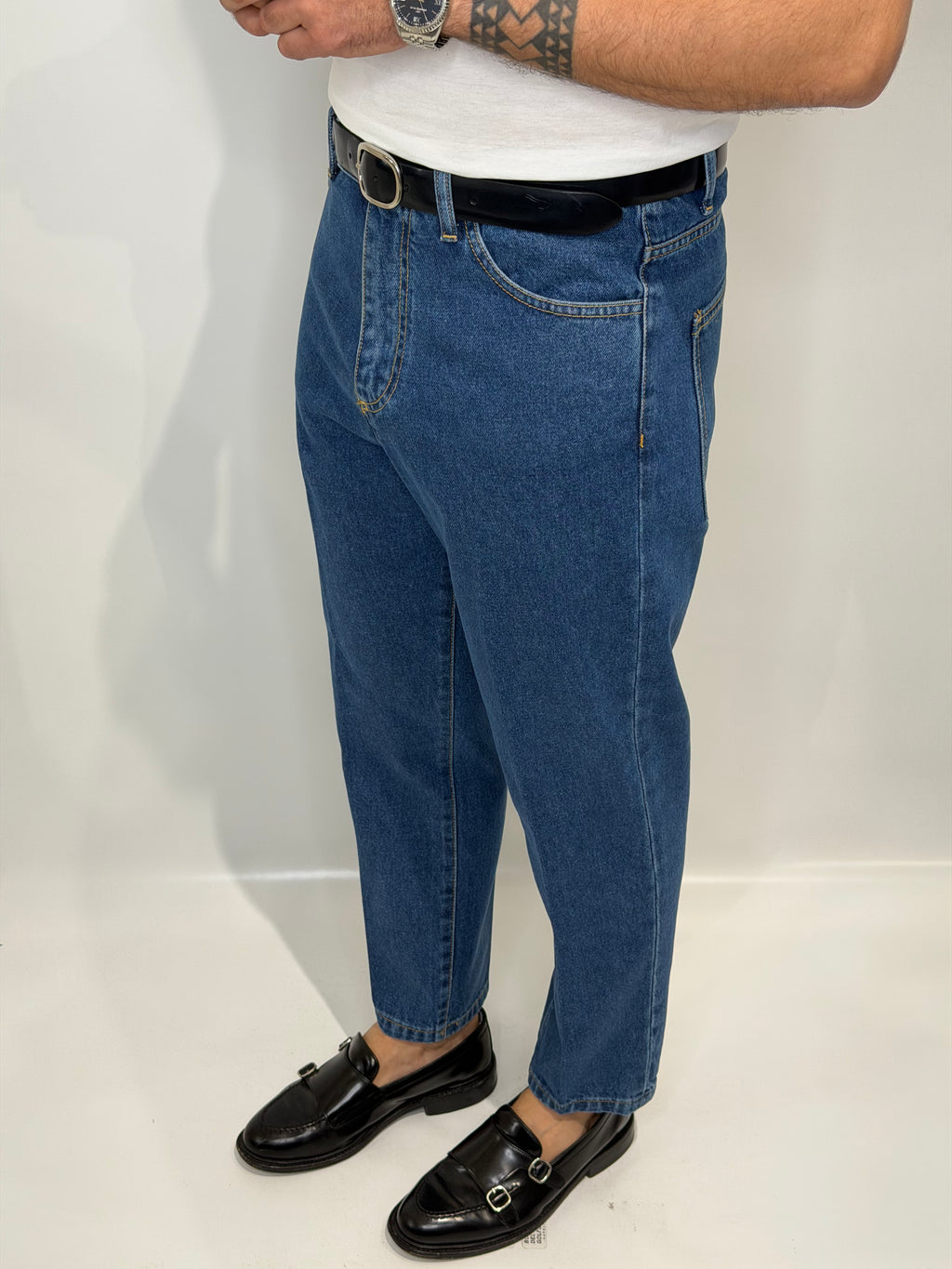Jeans Sartoriale Lavaggio Medio