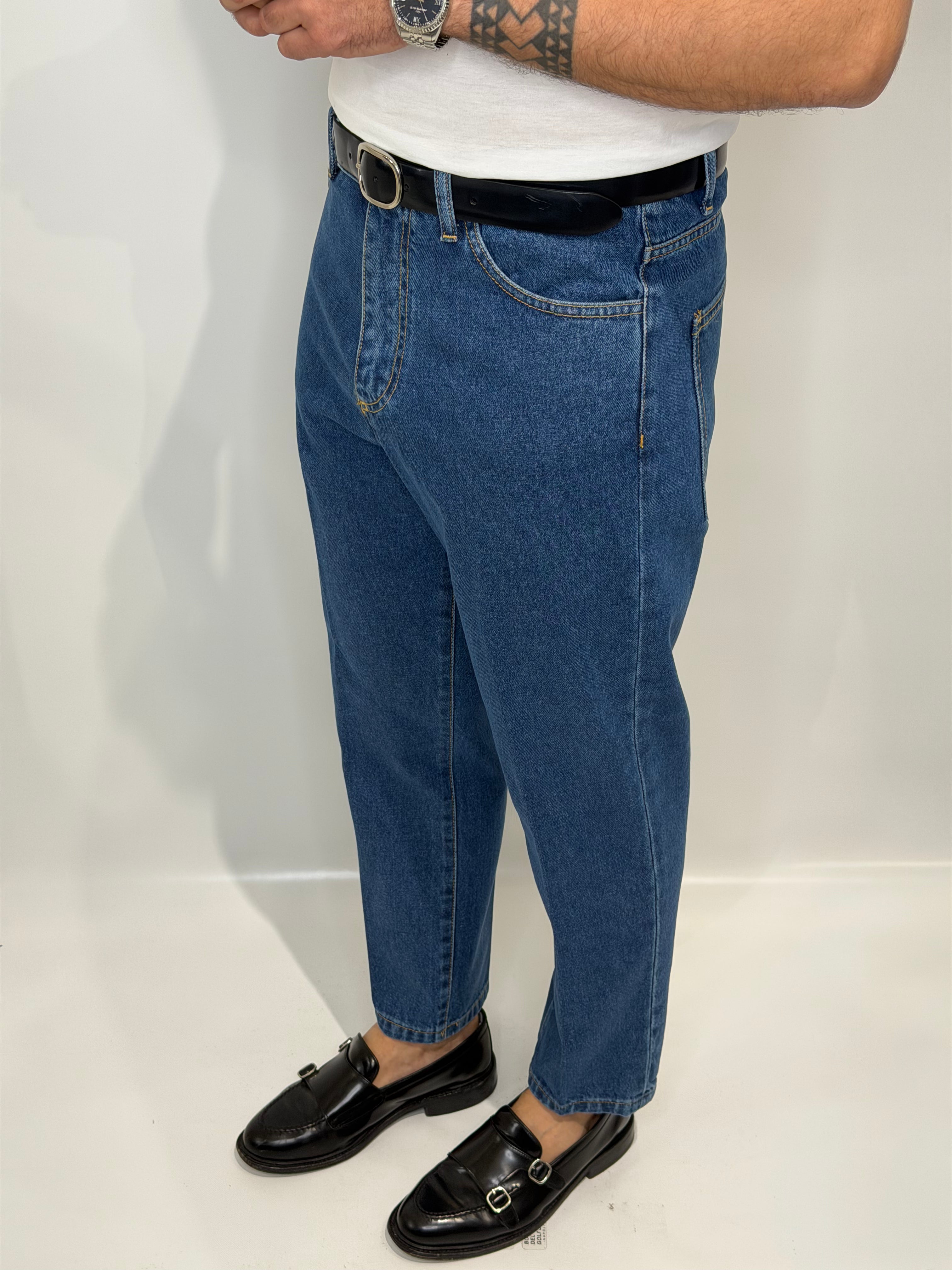 Jeans Sartoriale Lavaggio Medio