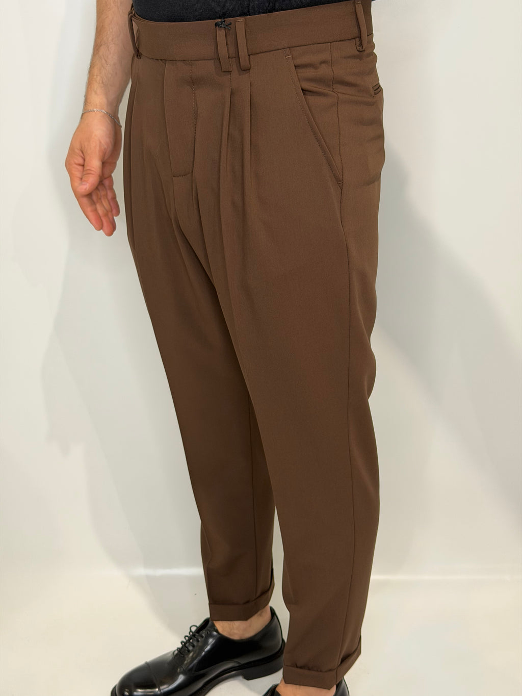Pantalone Doppia Pence Moca Estivo