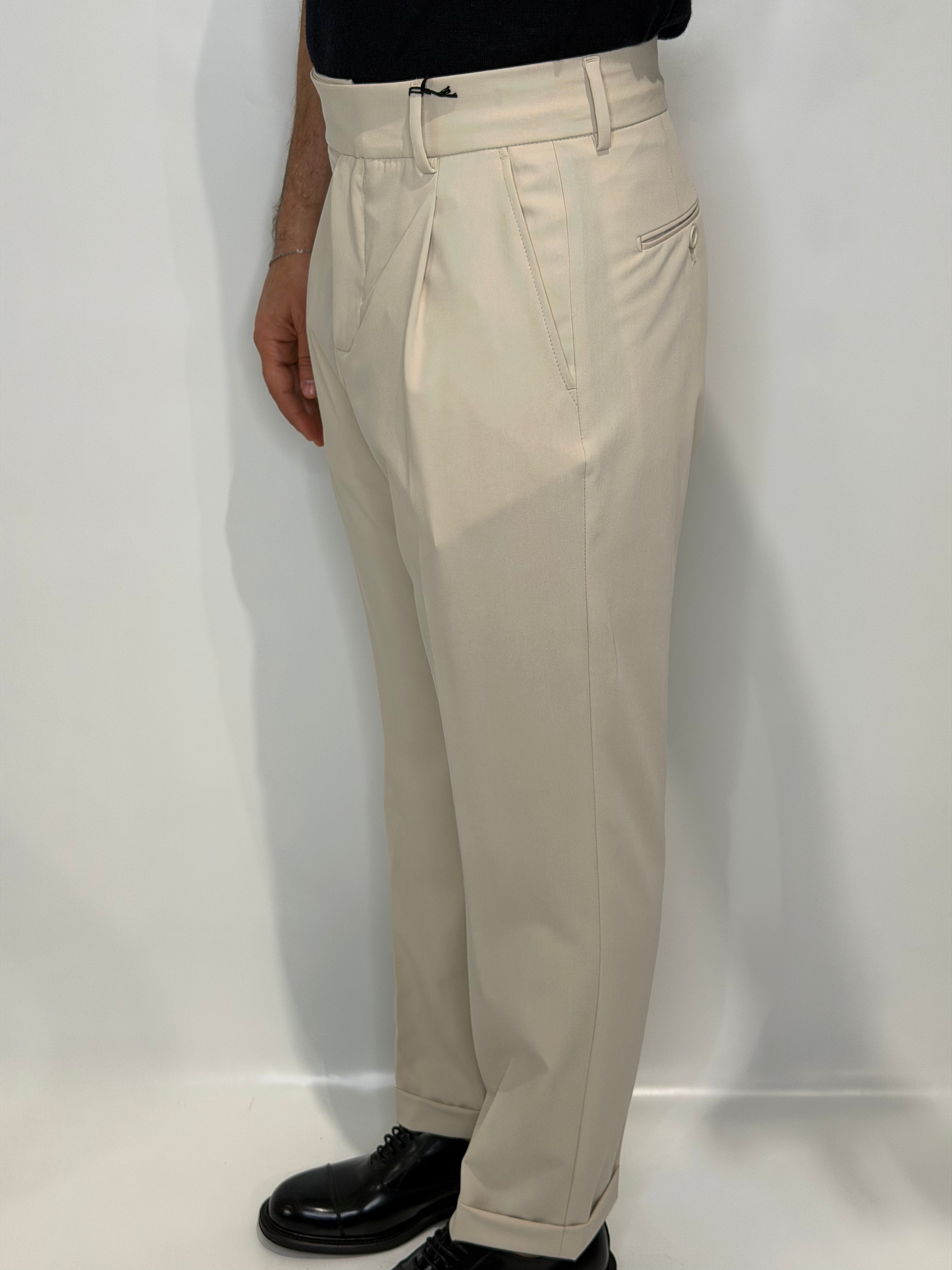 Pantalone Una Pence Sabbia Estivo